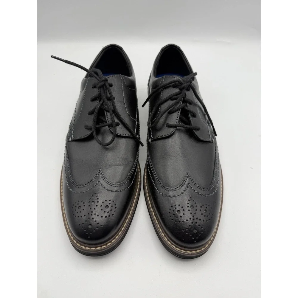 Nunn Bush Centro Flex Wing Tip Oxford Men's Oxford Black 8.5 Men's 8 1/2